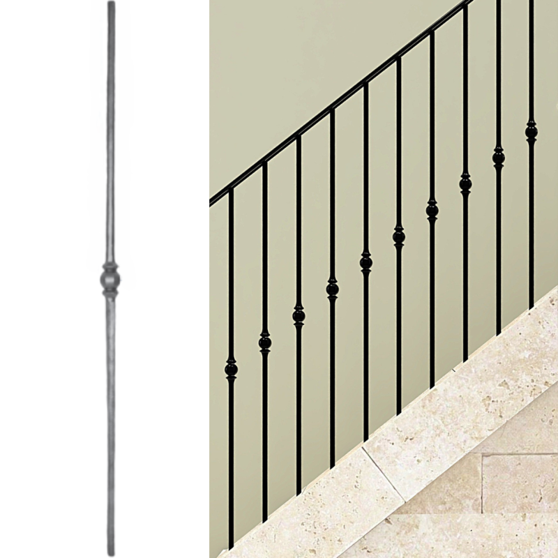 Barreau forgé au pilon Ø14 mm – Grenaillé – Longueurs 500 à 1200 mm