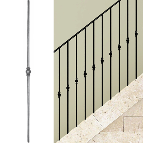 Barreau forgé au pilon Ø14 mm – Grenaillé – Longueurs 500 à 1200 mm