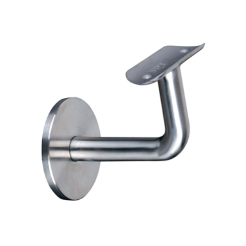 SUPPORT INOX 304L À SCELLER POUR MAIN COURANTE TUBE ROND Ø42.4 OU Ø48.3 MM