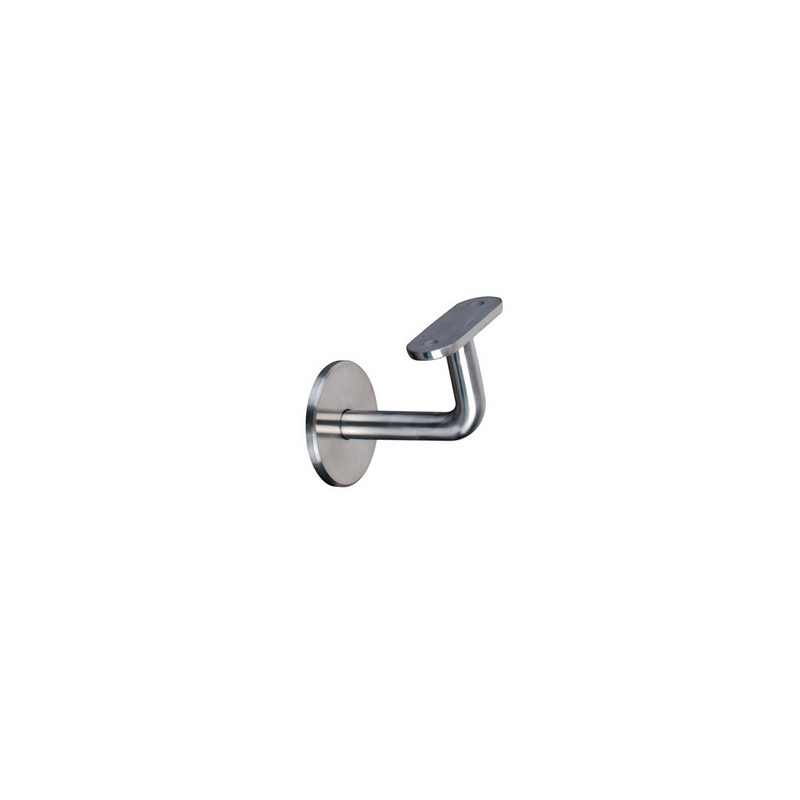 Support inox 304L main courante – À sceller sur plat