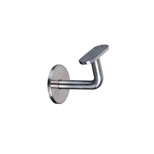 Support inox 304L main courante – À sceller sur plat