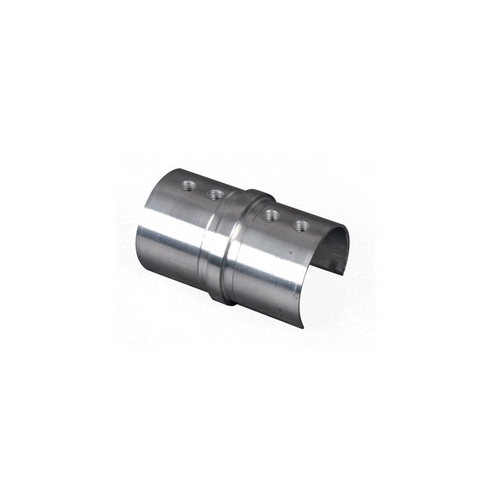 Connecteur droit inox Ø42,4 mm – pour verre 12,76 mm