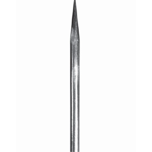 POINTE DE LANCE FORGÉE H200 MM – POUR BARREAUX Ø14 À 20 MM CLÔTURE