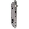 SERRURE À LARDER INOX POUR PORTAIL – TUBE 40/50/60 MM – AXE 20/30/40 MM