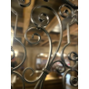Balustre en fer forgé à double fixation - largeur : 180 mm