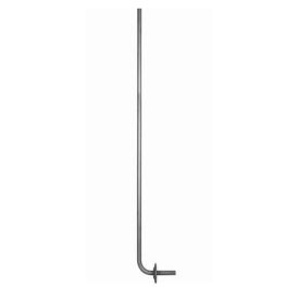 Barreau coudé à sceller avec rosace - Hauteur 1200mm