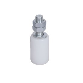 Rouleau de guidage en nylon avec tige en inox pour portail coulissant