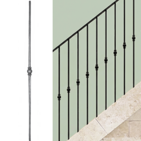 Barreau forgé au pilon Ø14 mm – Grenaillé – Longueurs 500 à 1200 mm