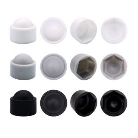 Carton de couvre-écrou - M4 à M36 - Blanc noir ou gris