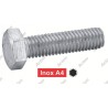 Vis inox A4 tête hexagonale DIN 933 – M4 à M20 – filetage total