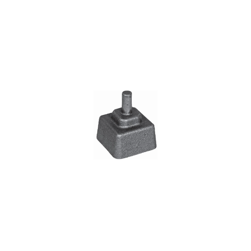 crapaudine fonte à sceller diamètre 12 mm pour maintien portail