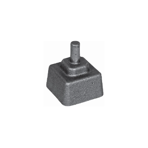 crapaudine fonte à sceller diamètre 12 mm pour maintien portail