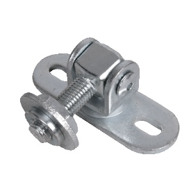 gond acier à souder sur plaque réglable M16 M18 pour portail