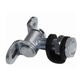 gond acier M20 à souder réglable double ajustement pour portail