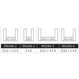 Collier acier forgé pour assemblage de volutes et barreaux 14x6 mm