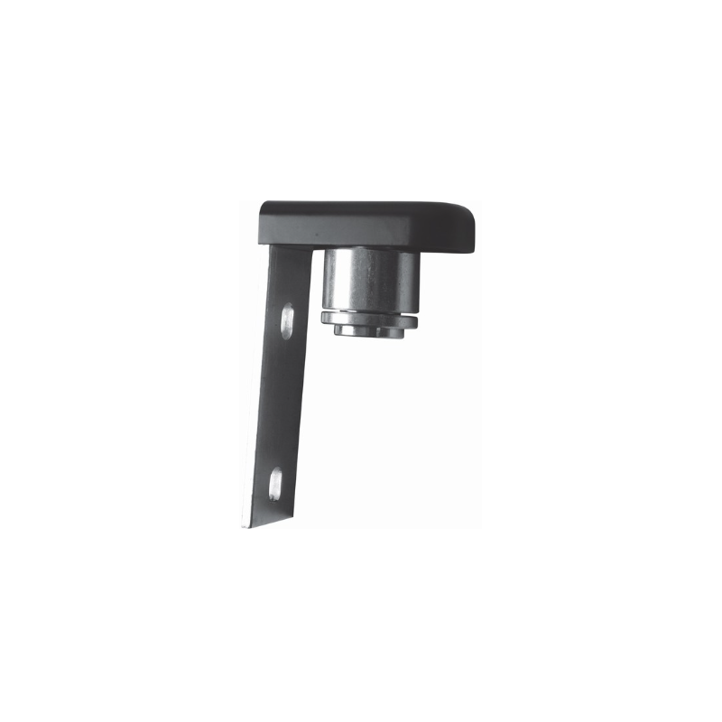 Pivot à billes Ø45 avec équerre à visser et capot de protection pour portail