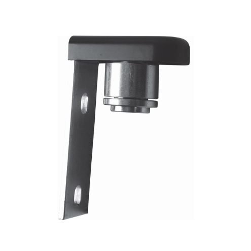 Pivot à billes Ø45 avec équerre à visser et capot de protection pour portail