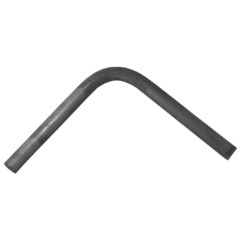 Coude demi-rond acier brut 400x400 mm pour angle de main courante
