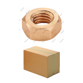 Écrous hexagonaux en laiton DIN 934 résistants à la corrosion