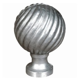 Boule de départ aluminium 115x80 mm avec base Ø45 mm et insert M10