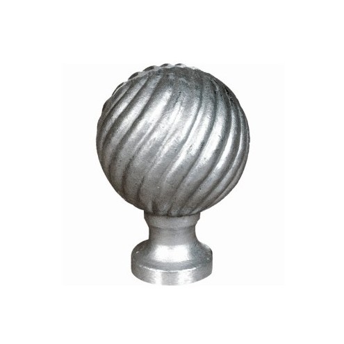 Boule de départ aluminium 115x80 mm avec base Ø45 mm et insert M10