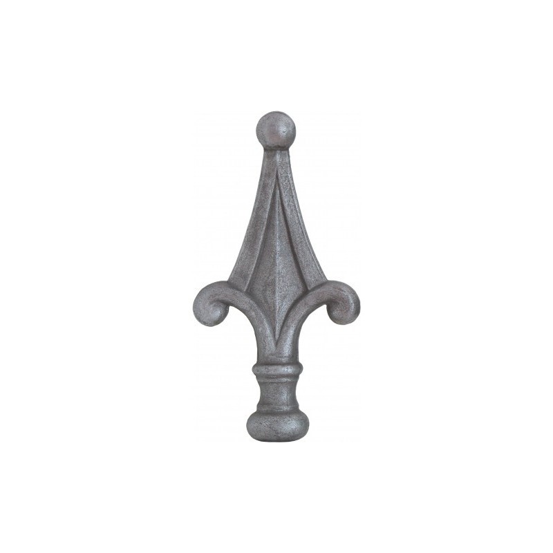 Pointe de clôture acier forgé ou moulé à souder Ø24 à 30 mm