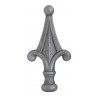 Pointe de clôture acier forgé ou moulé à souder Ø24 à 30 mm