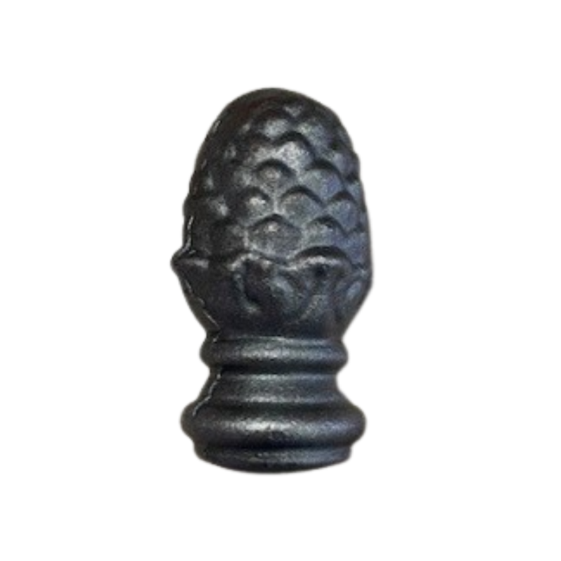 Pomme de pin acier soudable Ø28 à Ø70 mm – hauteur 55 à 150 mm