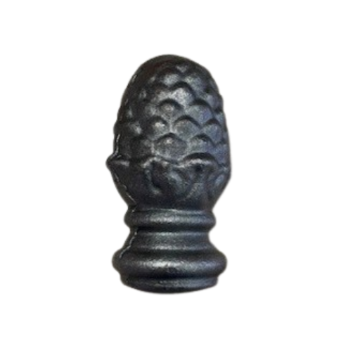 Pomme de pin acier soudable Ø28 à Ø70 mm – hauteur 55 à 150 mm