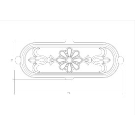 FRISE EN FER DOUBLE FACE – DÉCORATION EN ACIER