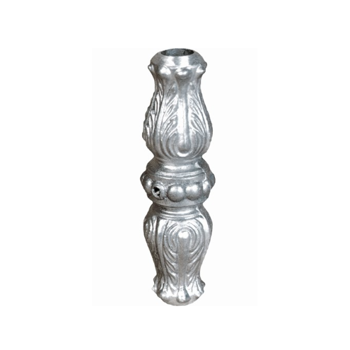Garniture de barreau aluminium 135x45 avec alésage Ø16 ou Ø18
