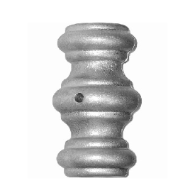 Garniture aluminium 80x45 avec alésage Ø18,5 ou Ø21