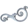 Volute en aluminium simple face gauche ou droite pour ferronnerie