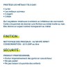 Cire incolore de protection 1L pour métaux, fonte et fer
