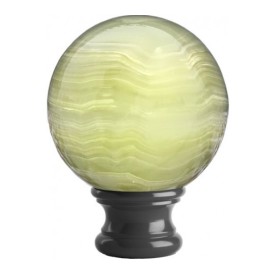 Boule départ onyx vert Ø95 mm pour rampe