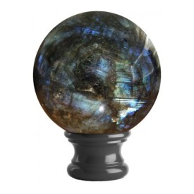 Boule départ labradorite Ø95 mm rampe