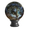 Boule départ labradorite Ø95 mm rampe