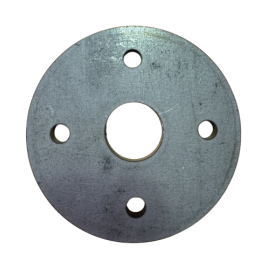 Platine de fixation ronde Ø95 mm pour poteau Ø25 mm