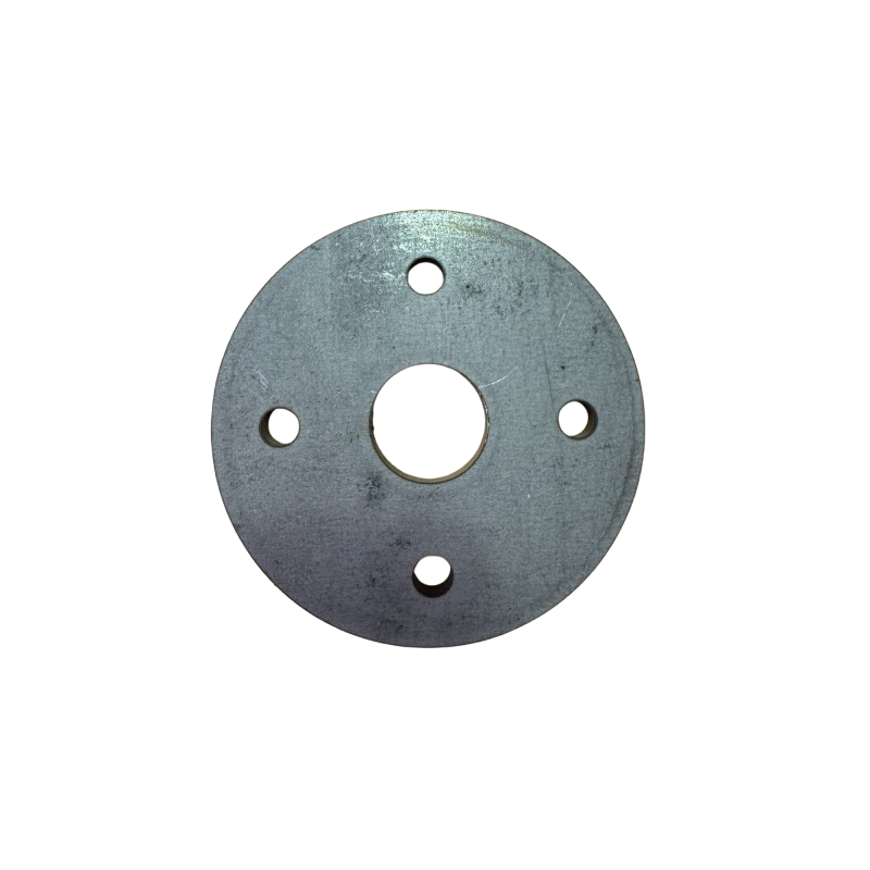 Platine de fixation ronde Ø95 mm pour poteau Ø25 mm