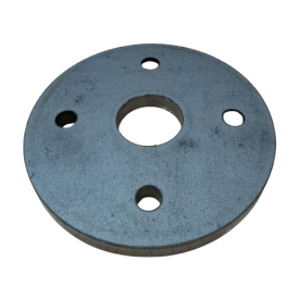 Platine de fixation ronde Ø95 mm pour poteau Ø25 mm