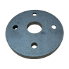 Platine de fixation à souder pour poteau de Ø25 mm