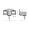 Pivot en inox pour portails légers - Axe M12