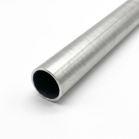 Profilés de tubes ronds en acier brut de différents diamètres et longueurs