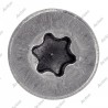 Vis à bois - Inox A4 - Tête fraisée six lobes