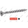 Vis à bois - Inox A4 - Tête fraisée six lobes