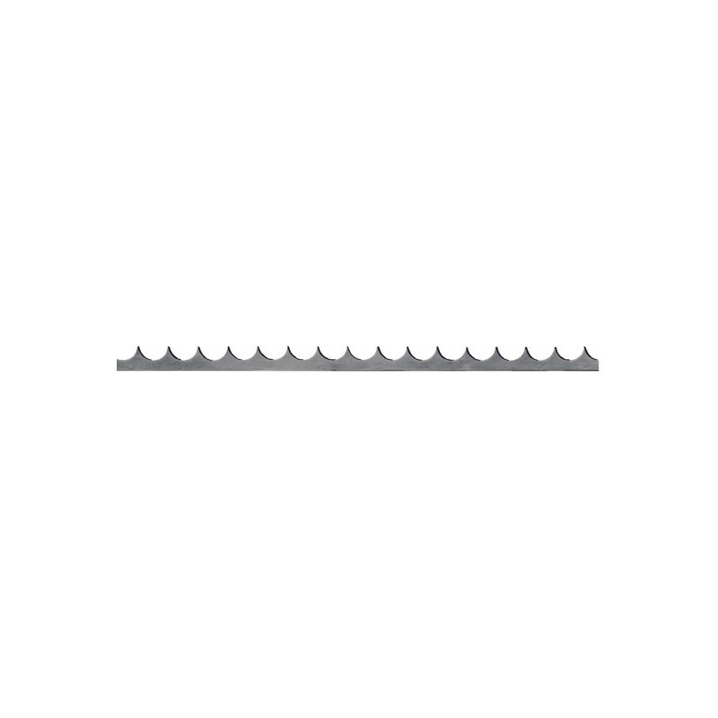Bande de tôle dentelée en acier, épaisseur 3 mm, longueur 75 cm ou 1,5 m, protection pour clôtures et portails.