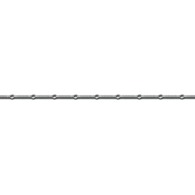 Traverse à trous carrés pour barreaux carrés de 16 mm - 2 mètres