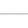 Traverse à trous carrés pour barreaux carrés de 16 mm - 2 mètres