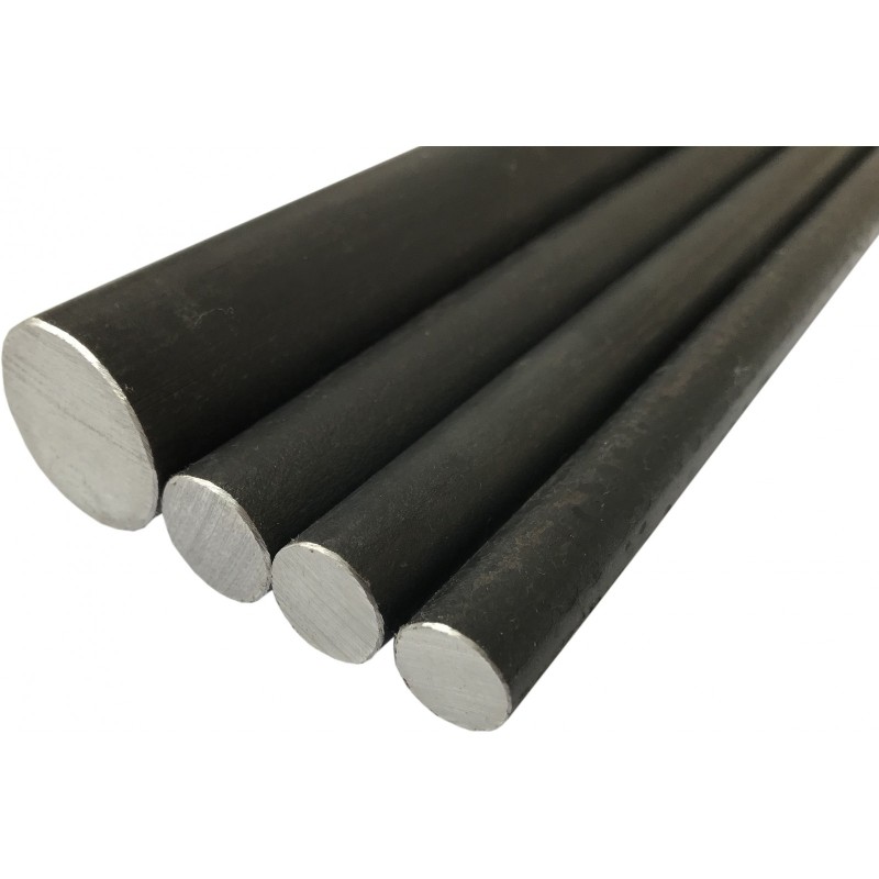 Rond plein acier laminé| Diamètres 10 à 40 mm | Longueurs 1 à 2 mètres