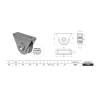 Roue anti-bruit U à visser – Bandage polyamide | Esse Diffusion